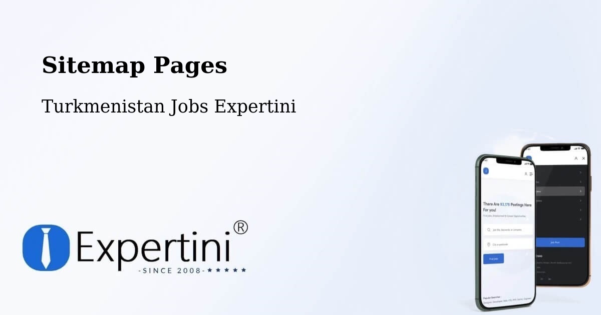 Sitemap Pages - Abadan - Turkmenistan Jobs Expertini